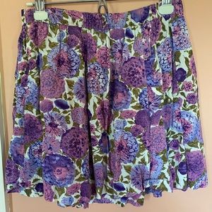 Wet Seal floral skirt